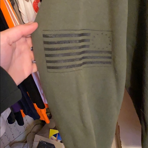 Olive Green sweatshirt - Picture 2 of 4